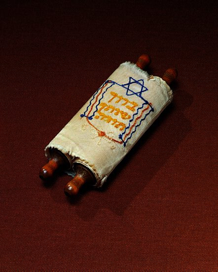 Child’s Sefer Torah of Yocheved Farber, used in the Vilna Ghetto.